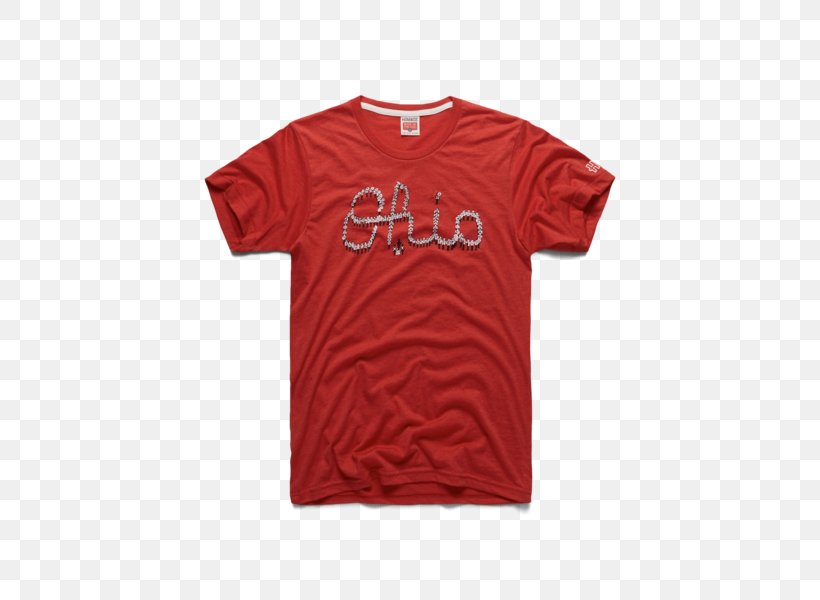 T-shirt Ohio State University Marching Band Script Ohio Sleeve, PNG, 600x600px, Tshirt, Active Shirt, Brand, Clothing, Ohio Download Free