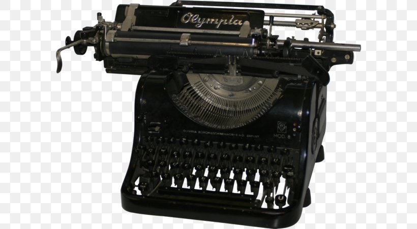 Typewriter Olympia Stock Photography Typing German, PNG, 600x451px, Typewriter, Antique, Deviantart, German, Germany Download Free