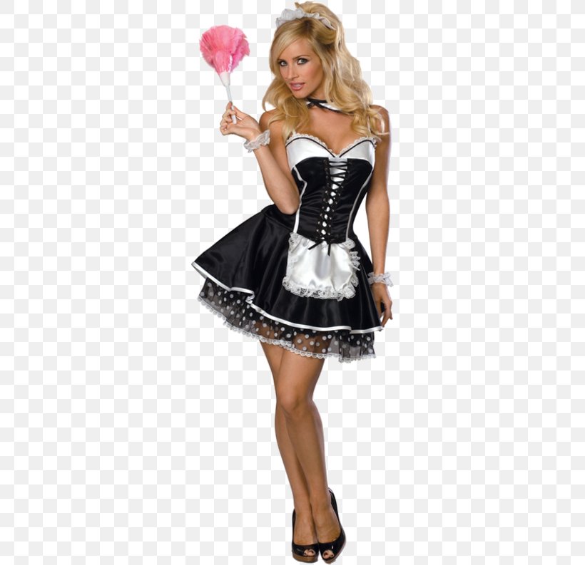 French Maid Costume Party Clothing, PNG, 500x793px, Watercolor, Cartoon, Flower, Frame, Heart Download Free