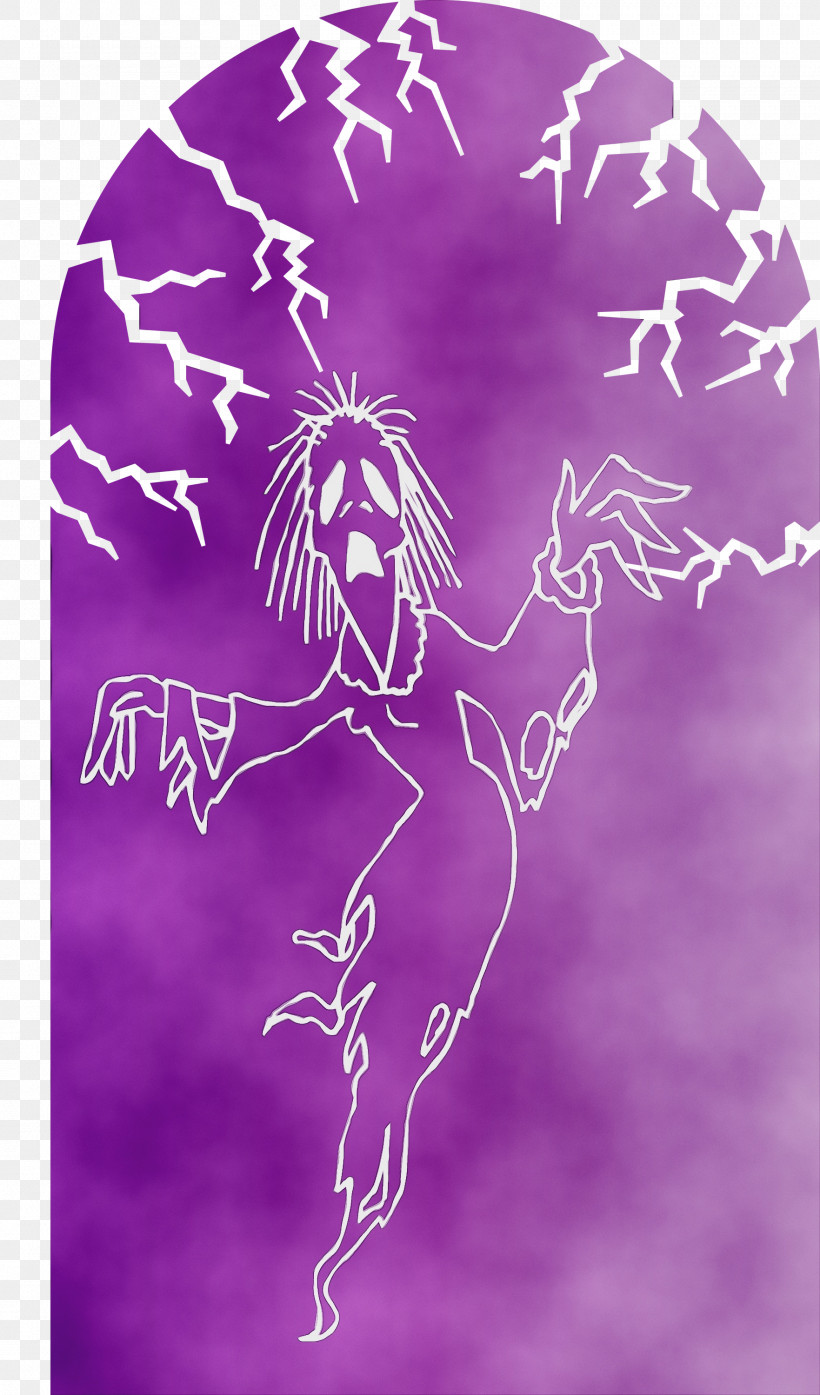 Lavender, PNG, 1763x3000px, Happy Halloween, Branching, Lavender, Meter, Paint Download Free