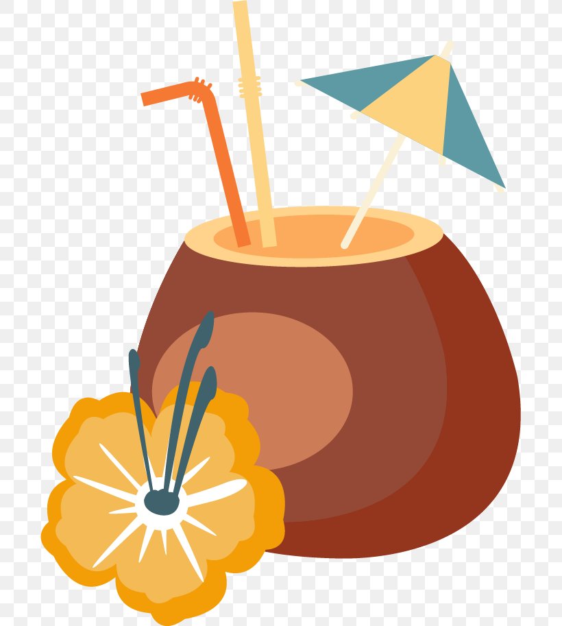 T-shirt Coconut Clip Art, PNG, 701x913px, Tshirt, Brown, Coconut, Coffee Cup, Cup Download Free