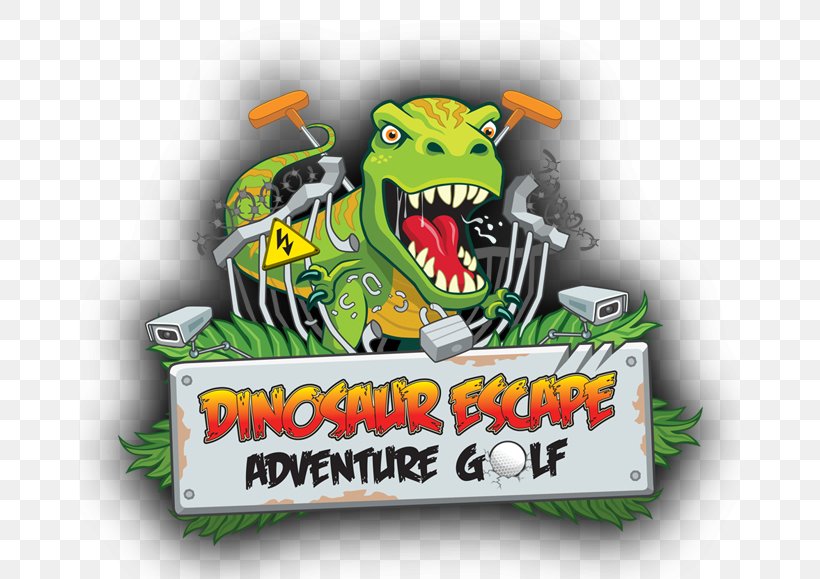 Dinosaur Safari Adventure Golf Dinosaur Escape West London Golf Centre Miniature Golf, PNG, 661x579px, Golf, Brand, Fictional Character, Golf Course, Logo Download Free