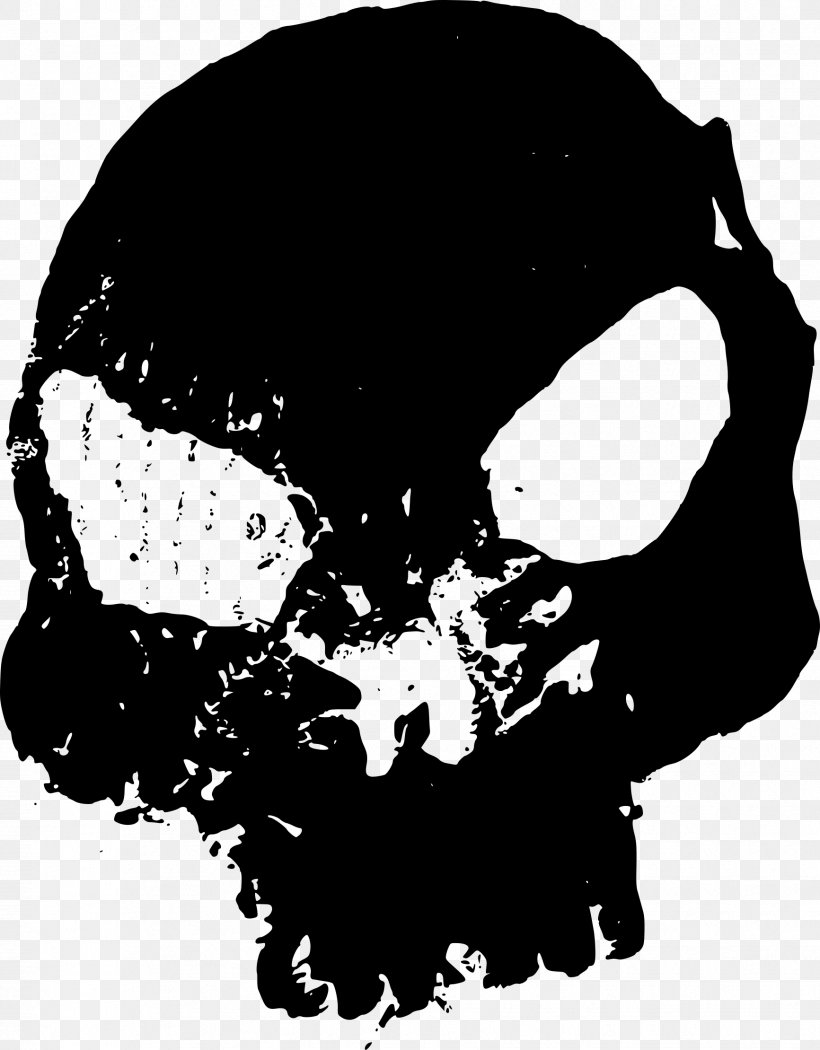 Skull Clip Art Image Vector Graphics, PNG, 1733x2220px, Skull, Art, Beard, Black White M, Blackandwhite Download Free