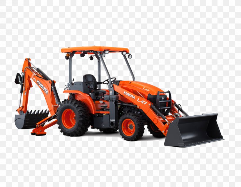 Tractor Backhoe Loader Kubota Corporation, PNG, 900x700px, Tractor, Agricultural Machinery, Architectural Engineering, Backhoe, Backhoe Loader Download Free