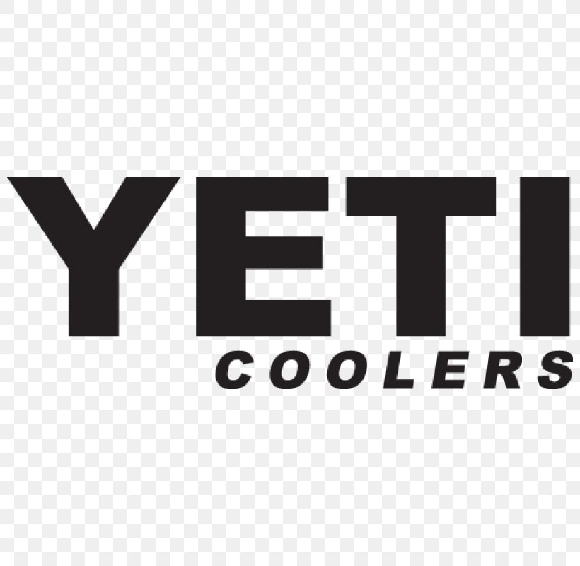 YETI Window Decal Logo Cooler, PNG, 800x800px, Yeti, Area, Black, Black And White, Boat Download Free