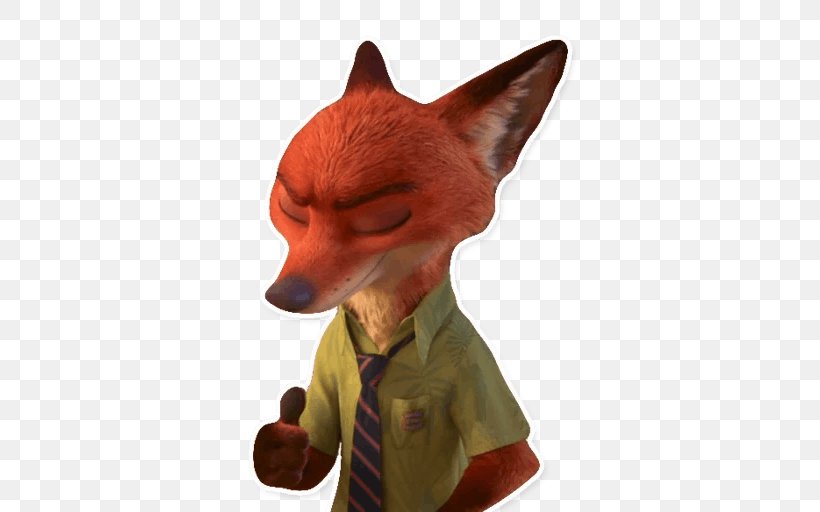 Nick Wilde Red Fox Telegram Sticker Dog, PNG, 512x512px, Nick Wilde, Breed, Carnivoran, Dog, Dog Breed Download Free