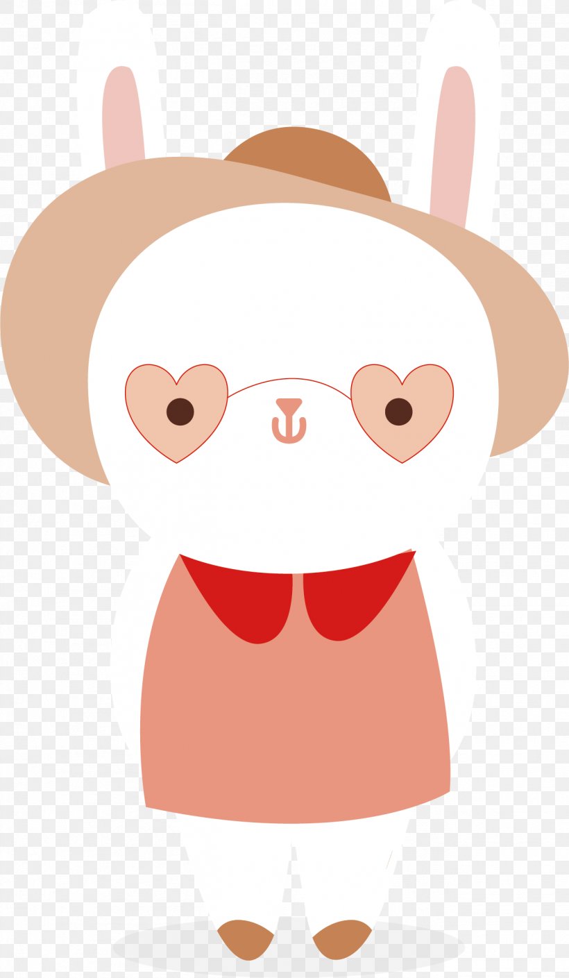 Rabbit Vecteur Illustration, PNG, 1303x2239px, Rabbit, Animal, Art, Cartoon, Facial Expression Download Free