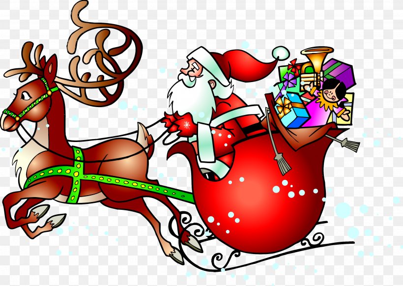 Santa Claus Christmas Animated Film, PNG, 2700x1917px, Santa Claus, Animated Film, Art, Cartoon, Character Download Free