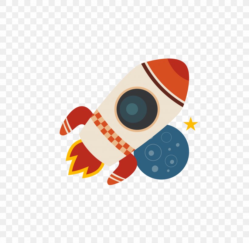 Small Rocket Download, PNG, 2662x2596px, Small Rocket, Android, Animation, Cartoon, Orange Download Free