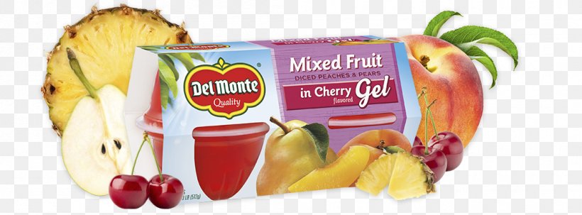 Fruit Cup Juice Apple Del Monte Foods Flavor, PNG, 1050x389px, Fruit Cup, Apple, Cherry, Cup, Del Monte Foods Download Free