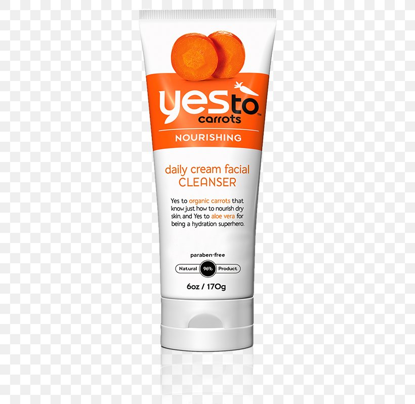 Yes To Carrots Daily Cream Facial Cleanser Cosmetics Moisturizer Yes To Tomatoes Detoxifying Charcoal Cleanser Clear Skin, PNG, 480x798px, Cleanser, Cosmetics, Cream, Face, Facial Download Free