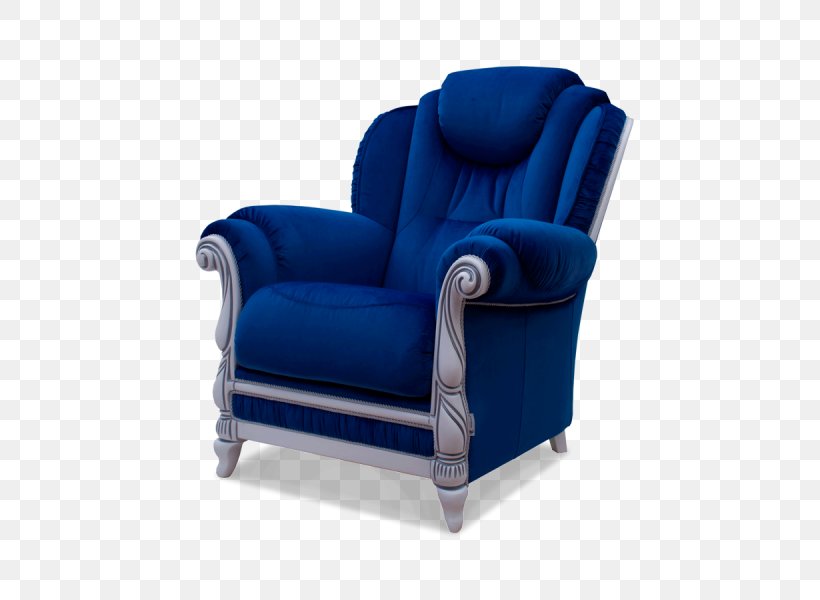 Club Chair Recliner Comfort, PNG, 800x600px, Club Chair, Blue, Chair, Cobalt Blue, Comfort Download Free