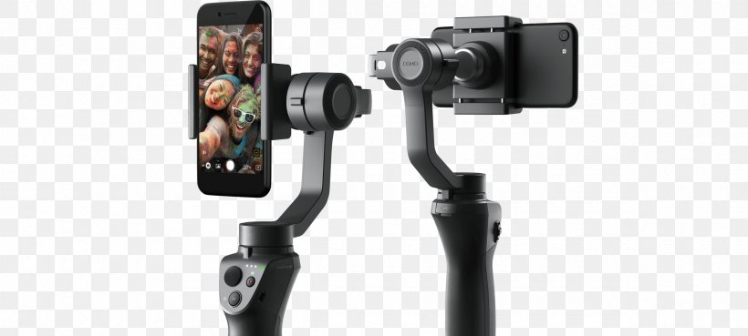 DJI Osmo Mobile 2 Smartphone Gimbal DJI Osmo Mobile 2 Smartphone Gimbal, PNG, 2400x1080px, Osmo, Action Camera, Audio, Camera, Camera Accessory Download Free