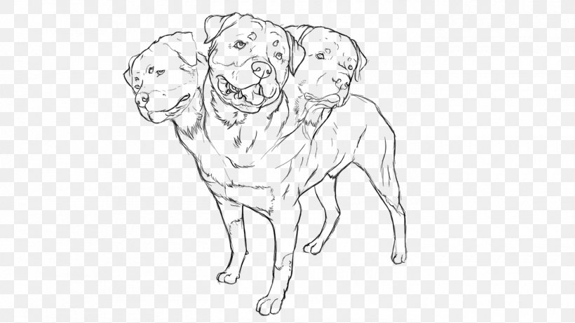 Dog Breed Drawing Line Art Sketch, PNG, 1400x788px, Dog Breed, Artwork, Black And White, Breed, Carnivoran Download Free