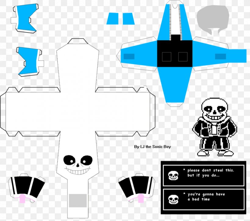 Undertale Bendy And The Ink Machine Paper Model, PNG, 950x841px, Undertale, Area, Bendy And The Ink Machine, Brand, Character Download Free
