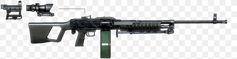 Battlefield: Bad Company 2 Gun Barrel Light Machine Gun QJY-88 Weapon, PNG, 1024x256px, Battlefield Bad Company 2, Battlefield, Firearm, Gun, Gun Accessory Download Free