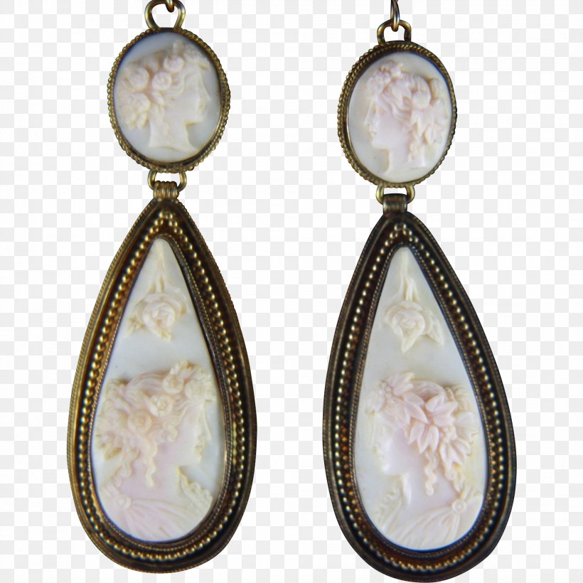 Earring Jewellery Clothing Accessories Victorian Era Gemstone, PNG, 1983x1983px, Earring, Cameo, Clothing Accessories, Conch, Earrings Download Free