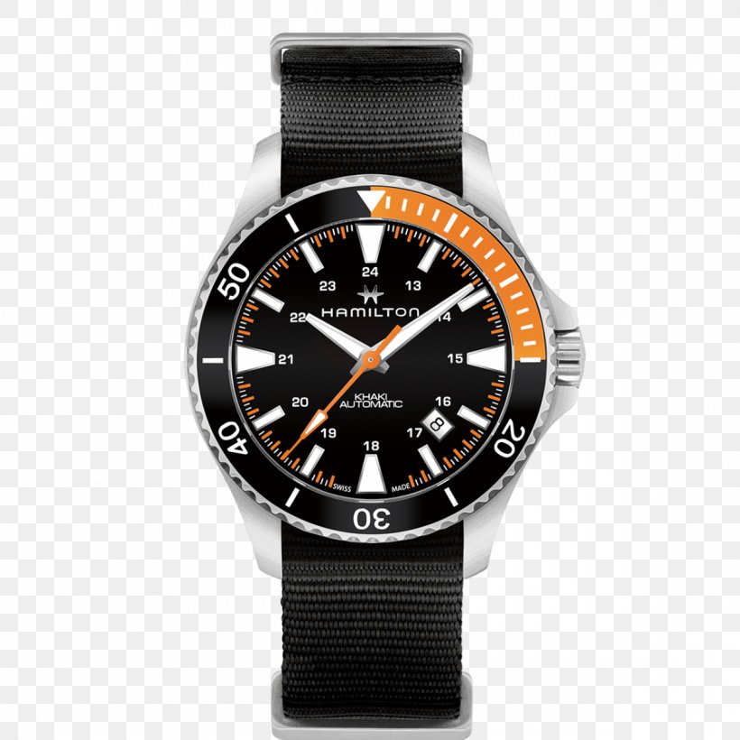 Hamilton Watch Company Automatic Watch Hamilton Khaki King Scuba Diving, PNG, 1200x1200px, Hamilton Watch Company, Automatic Watch, Brand, Diving Watch, Eta Sa Download Free