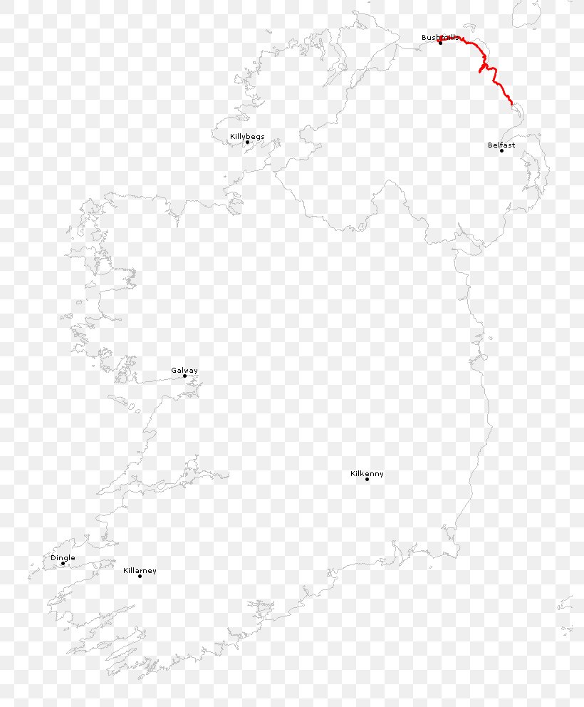 Ireland White Drawing Map Line, PNG, 789x992px, Ireland, Area, Black And White, Drawing, Map Download Free