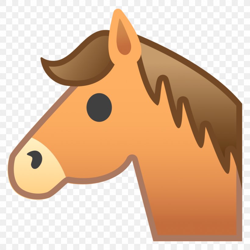 Horse Pony Emoji Mane Rein, PNG, 1024x1024px, Horse, Android Oreo, Animal, Bridle, Cartoon Download Free
