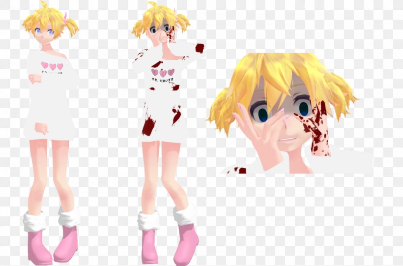 Kagamine Rin/Len MikuMikuDance Hatsune Miku: Project Mirai DX Vocaloid, PNG, 1100x726px, Watercolor, Cartoon, Flower, Frame, Heart Download Free