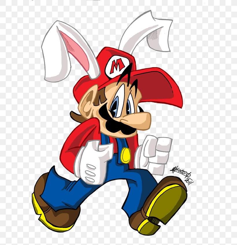 Super Mario Galaxy New Super Mario Bros DeviantArt Rabbit, PNG, 600x845px, Super Mario Galaxy, Art, Artwork, Cartoon, Character Download Free