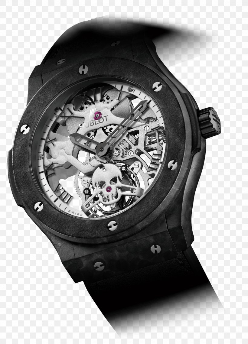 Watch Tourbillon Hublot Classic Fusion Skull, PNG, 980x1361px, Watch, Audemars Piguet, Brand, Chronometer Watch, Clock Download Free
