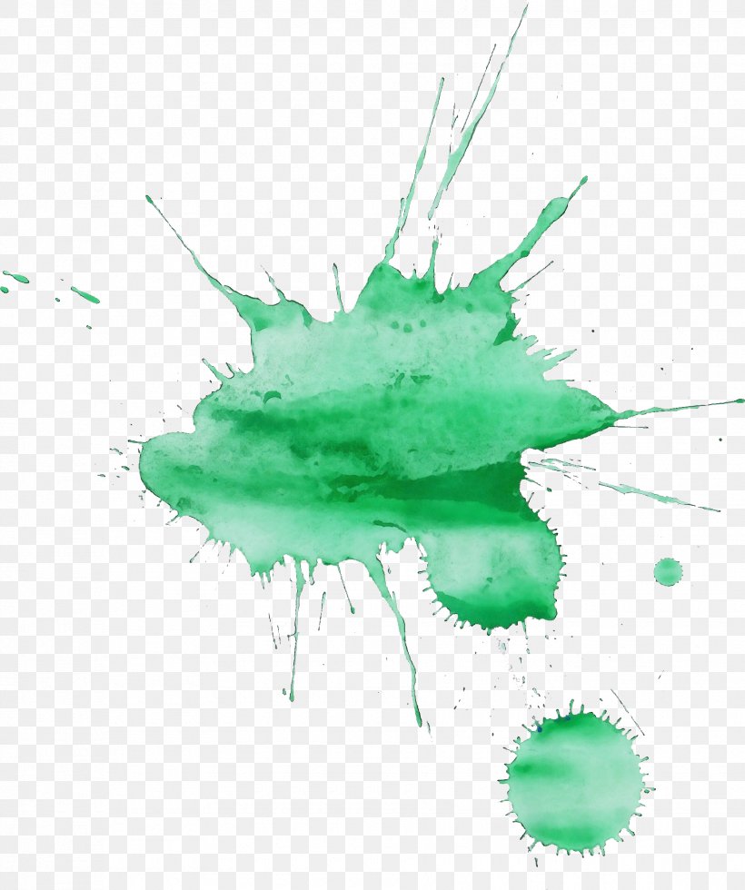 Ink Abstract Background, PNG, 1830x2189px, Watercolor, Abstract Art, Bluegreen, Brush, Green Download Free