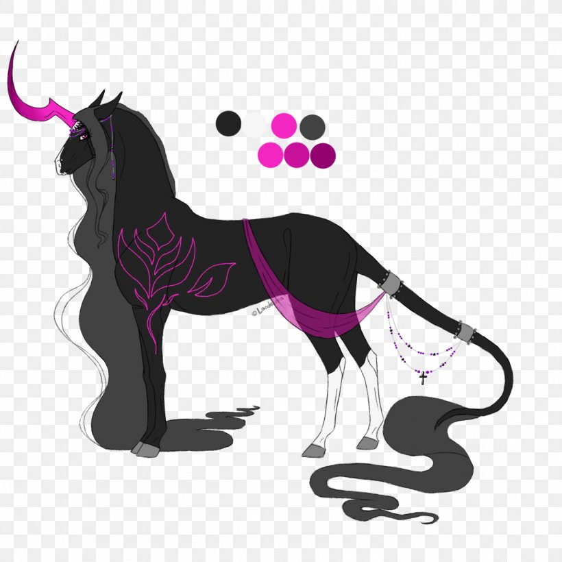 Mustang Stallion Pony Unicorn, PNG, 1500x1500px, Mustang, Art, Black, Cartoon, Fictional Character Download Free