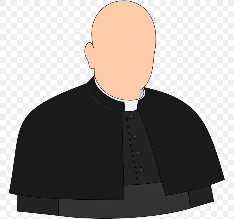 Priest Pellegrina Bishop Clergy Clip Art, PNG, 757x768px, Priest, Bishop, Black, Catholicism, Choir Dress Download Free