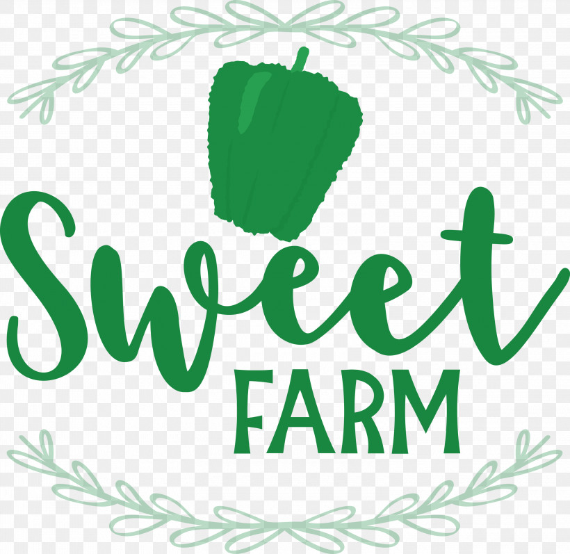 Sweet Farm, PNG, 3000x2917px, Leaf, Biology, Flower, Green, Logo Download Free