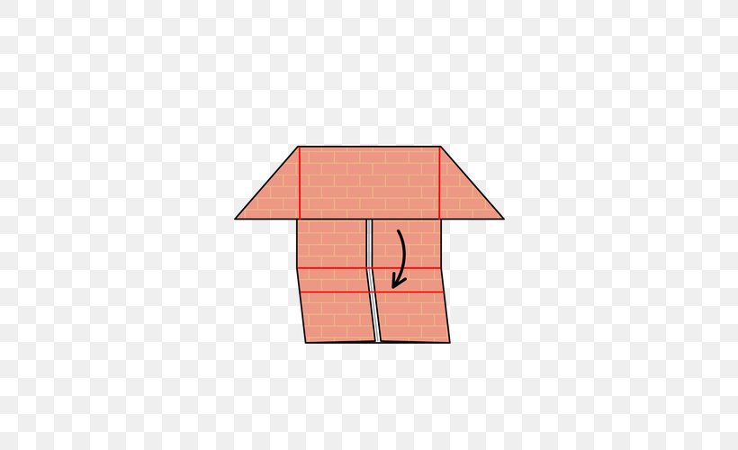 Roof Origami House Facade How-to, PNG, 500x500px, Roof, Animation, Area, Facade, House Download Free