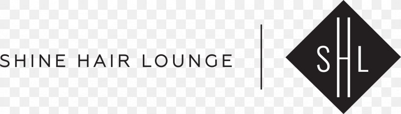 Shine Hair Lounge Logo Beauty Parlour Brand, PNG, 1814x521px, Logo, Beauty Parlour, Black And White, Brand, Diagram Download Free