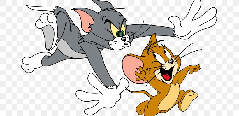 Tom Cat Jerry Mouse Tom And Jerry Desktop Wallpaper Image, PNG, 710x400px, Watercolor, Cartoon, Flower, Frame, Heart Download Free