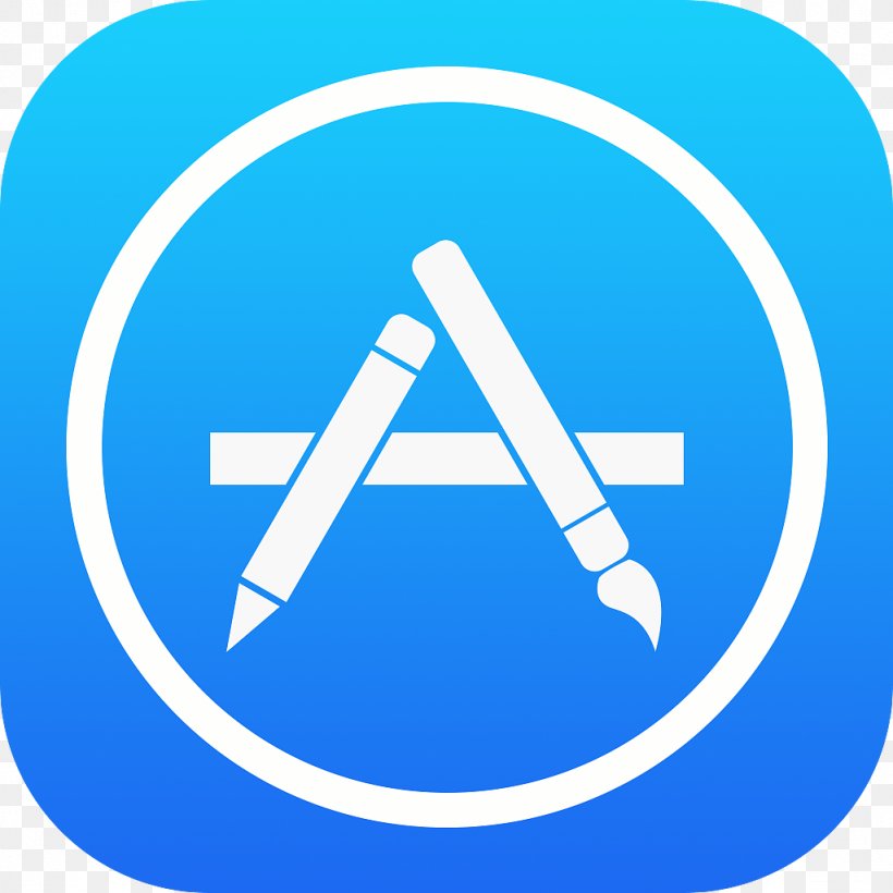 App Store Apple IPhone IOS Mobile App, PNG, 1024x1024px, App Store, Apple, Blue, Electric Blue, Ios 12 Download Free