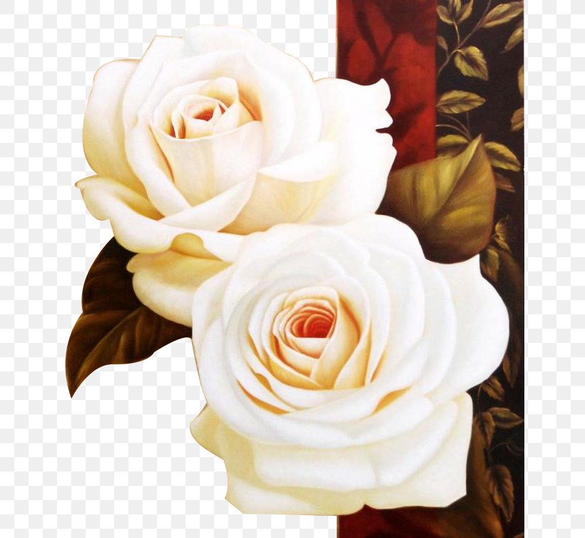 The Art Of Painting Oil Painting Beach Rose, PNG, 650x753px, Art Of Painting, Art, Beach Rose, Buttercream, Cut Flowers Download Free