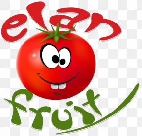 Tomato - Tomato Smiley Fruit Food PNG
