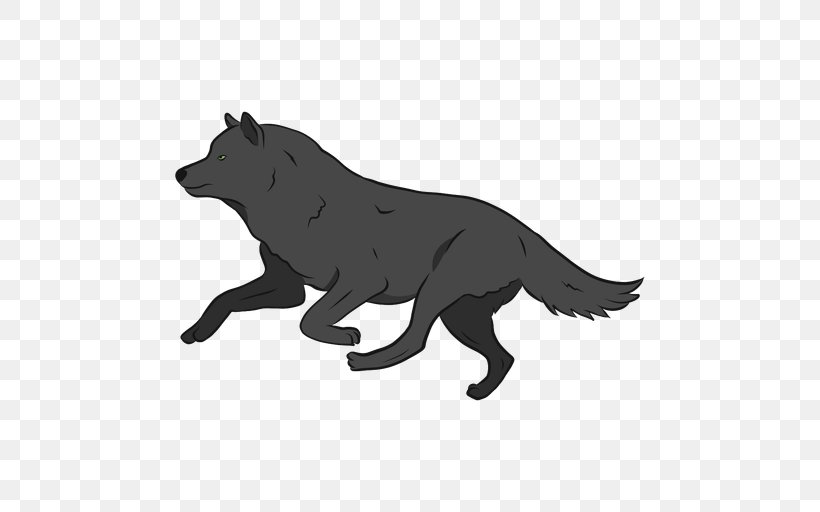 Wolf Drawing, PNG, 512x512px, Dog, Animal Figure, Black, Cartoon, Drawing Download Free