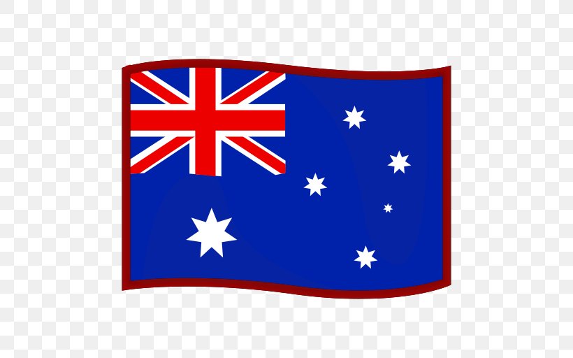 Outerspace Design Flag Of Australia Emoji National Symbols Of Australia, PNG, 512x512px, Flag Of Australia, Australia, Electric Blue, Emoji, Flag Download Free