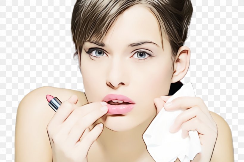Beauty Lipstick Cosmetics Pomade, PNG, 1224x816px, Beauty, Brown, Cheek, Chin, Closeup Download Free