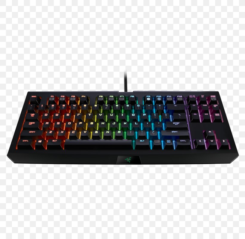 Computer Keyboard Razer Blackwidow X Tournament Edition Chroma Razer BlackWidow Chroma V2 Gaming Keypad, PNG, 800x800px, Computer Keyboard, Computer Component, Electrical Switches, Electronic Component, Electronic Instrument Download Free