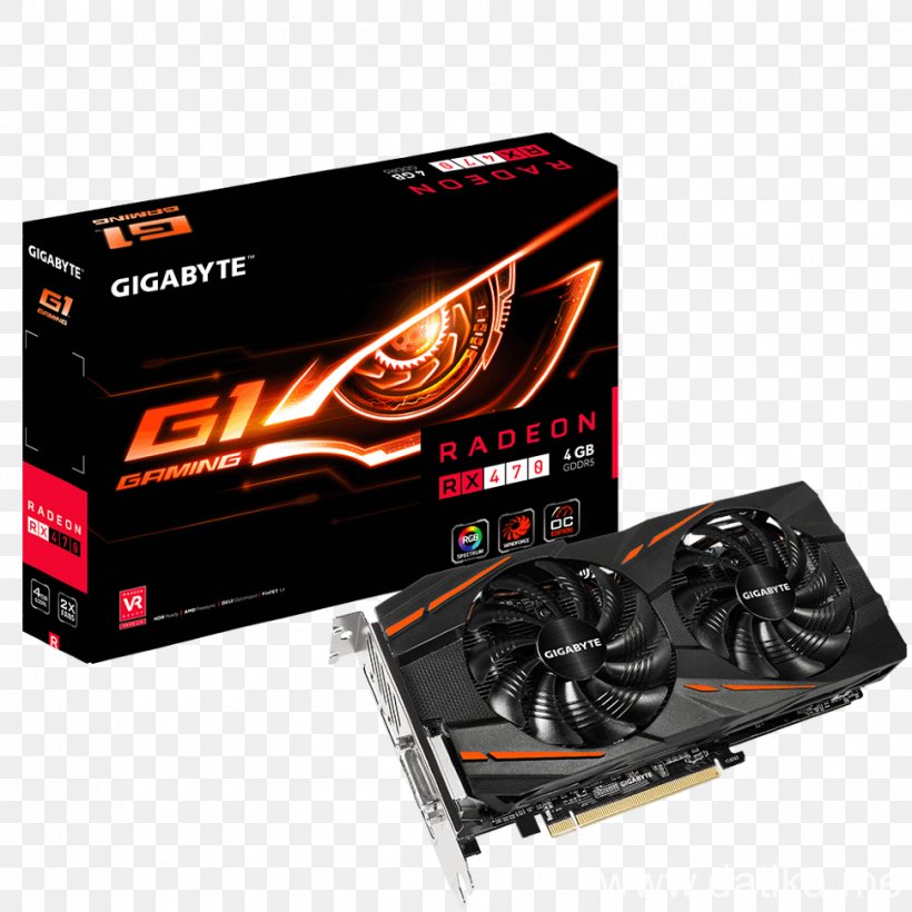 Graphics Cards & Video Adapters AMD Radeon RX 580 AMD Radeon RX 570 Gigabyte Technology, PNG, 970x970px, 14 Nanometer, Graphics Cards Video Adapters, Advanced Micro Devices, Amd Radeon 500 Series, Amd Radeon Rx 570 Download Free