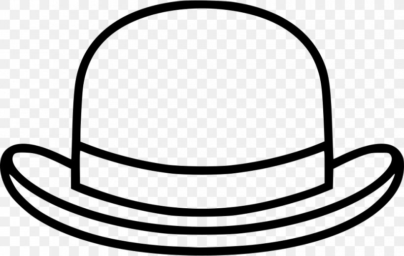 Hat Line Clip Art, PNG, 980x622px, Hat, Black And White, Headgear Download Free