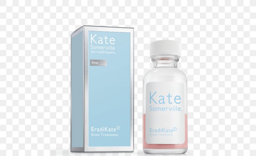 Kate Somerville EradiKate Acne Skin Care Pimple Kate Somerville Skincare, LLC, PNG, 500x500px, Acne, Adapalene, Cosmetics, Cream, Liquid Download Free