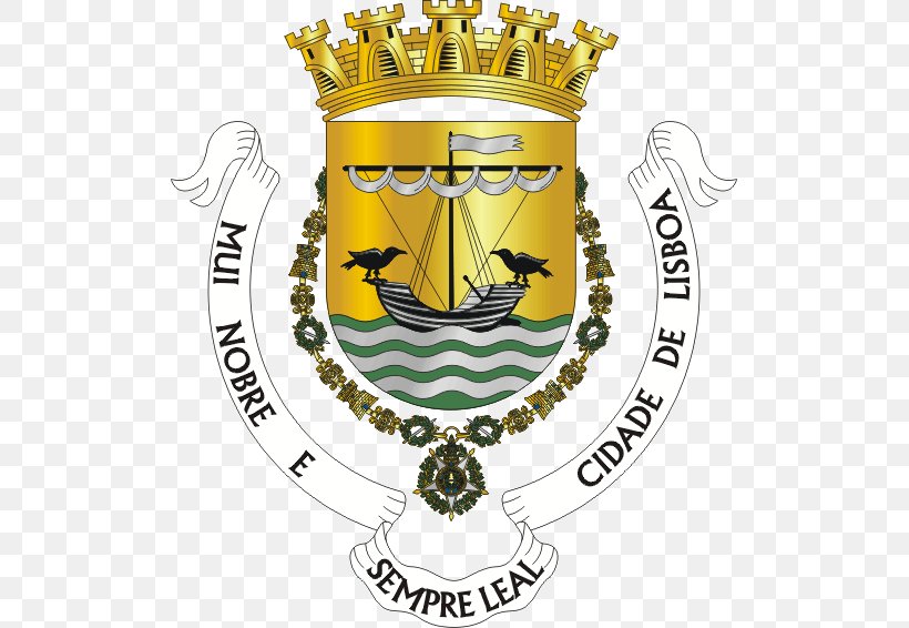 Flag Of Lisbon Flag Of Portugal Coat Of Arms, PNG, 511x566px, Lisbon, Blazon, Brand, Coat Of Arms, Crest Download Free