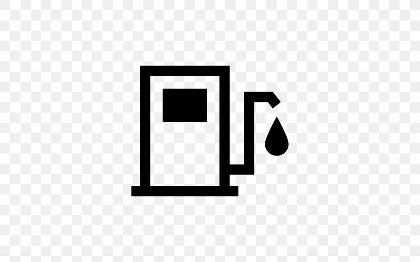 Fuel Dispenser Logo Filling Station, PNG, 512x512px, Fuel Dispenser, Area, Black And White, Brand, Filling Station Download Free