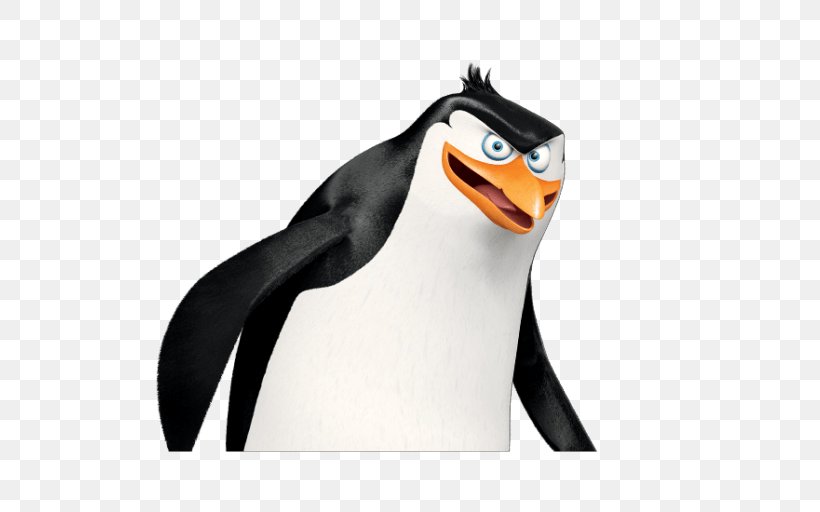 Rico Kowalski Skipper YouTube Penguin, PNG, 512x512px, Rico, Beak, Bird, Flightless Bird, King Penguin Download Free