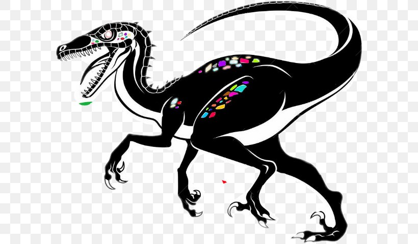 Velociraptor Clip Art Vector Graphics Tyrannosaurus Illustration, PNG, 603x480px, Velociraptor, Art, Artwork, Beak, Dinosaur Download Free