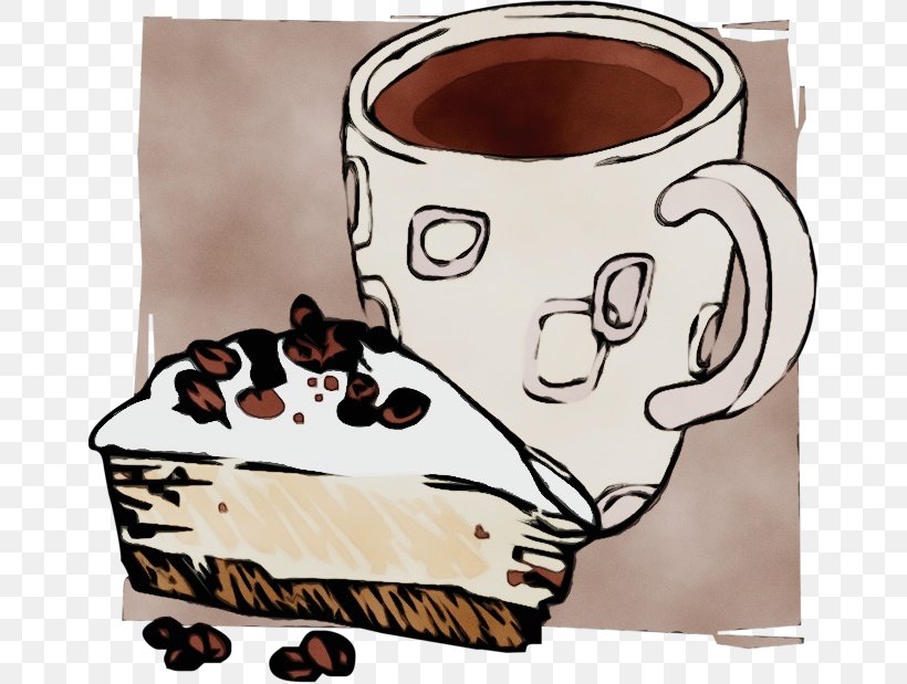 Coffee Cup, PNG, 659x619px, Watercolor, Bakery, Caffeine, Cartoon, Coffee Download Free