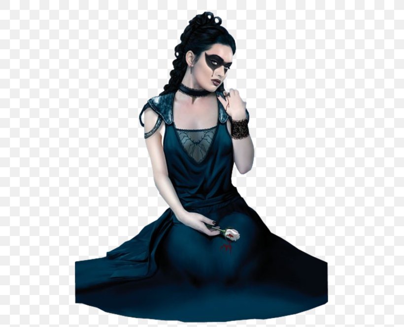 Gothic Art Kadın White Black Teal, PNG, 515x665px, 2016, Gothic Art, Biscuits, Black, Character Download Free